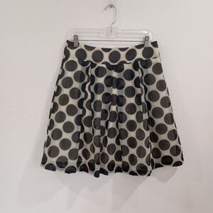 The Limited Polka Dot Pleated Skirt